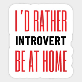 Introversion 2 Sticker